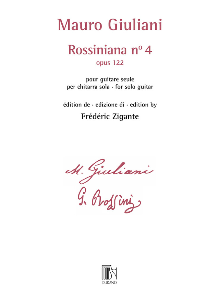 Rossiniana n° 4 (opus 122)